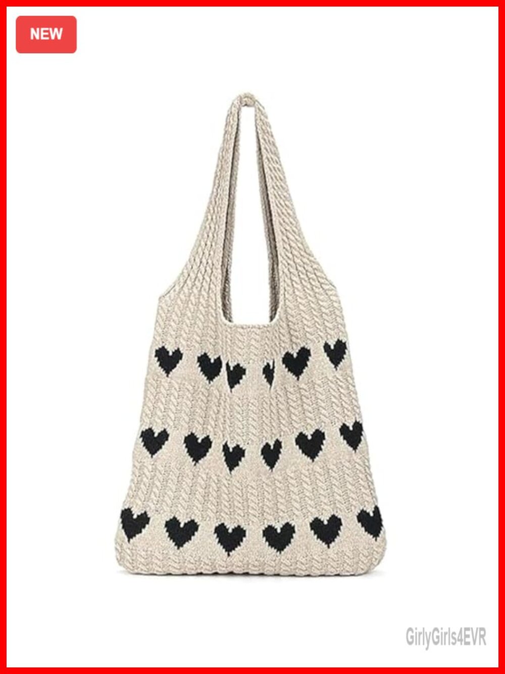 Large Knitted Crochet Hobo Tote Bag Shoulder Handbag Women Beach Casual